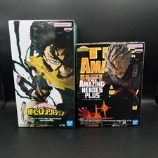 【Set Of 2】My Hero Academia Katsuki Bakugou Izuku Midoriya Figure Banpresto