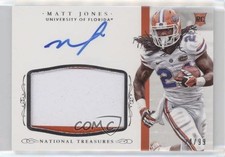2015 Panini National Treasures College 24/99 Matt Jones #325 Auto n1u