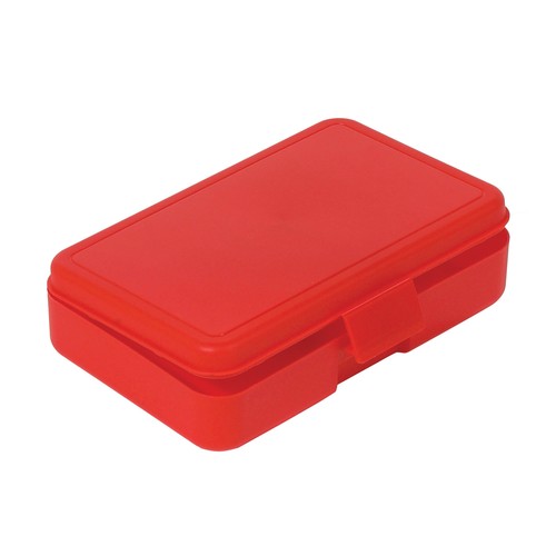 DEFLECTO® Antimicrobial Kids Pencil Box (Red) - 第 4/7 張圖片