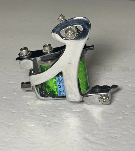 Vintage Dennis Dwyer  Chrome “Mad Maxx” Tattoo Machine 🇺🇸 NOT spaulding  - product listing photo