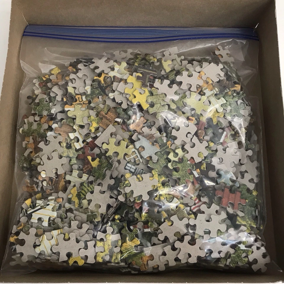 Charles Wysocky Puzzles Lot Of 3 House Movers, Reel Dreams, All Aboard *Complete - Image 2 of 4