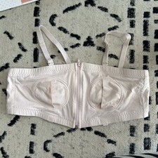 Simple Wishes Hands Free Pumping Bra Large Plus Size Beige Nursing Breastfeeding