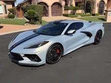 2021 Silver Chevrolet Corvette   | C8 Corvette Photo 1