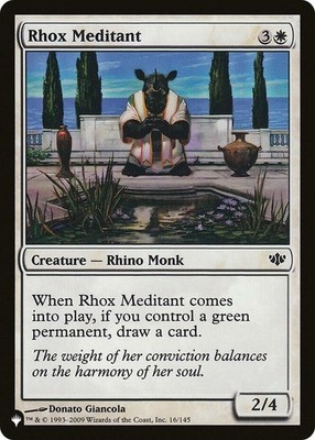 Rhox Meditant - The List~16~NM~(PLIST) - The List~MTG