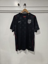 USA 2026 Away Soccer Jersey Men's 2XL Black USMNT World Cup Shirt