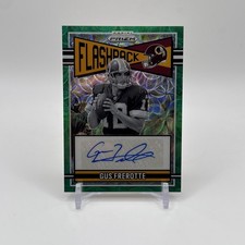 GUS FREROTTE 2025 PANINI PRIZM #FLA-GFE FLASHBACK AUTO GREEN SCOPE /75