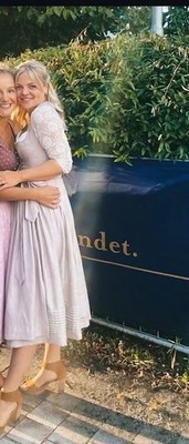Gottseidank Dirndl, mit Schürze, Größe 34 Damen, Außergewöhnlich