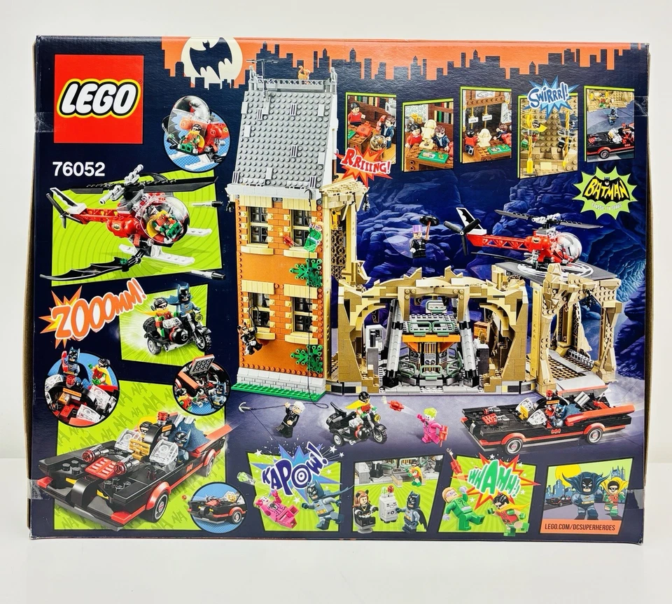 LEGO 76052 Batman Classic TV Series Batcave DC Comics Super Heroes New Sealed - Image 4 of 4