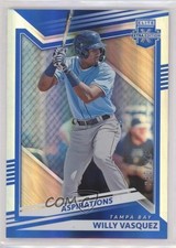 2022 Panini Elite Extra Edition Aspirations Blue /349 Willy Vasquez #169 sc8