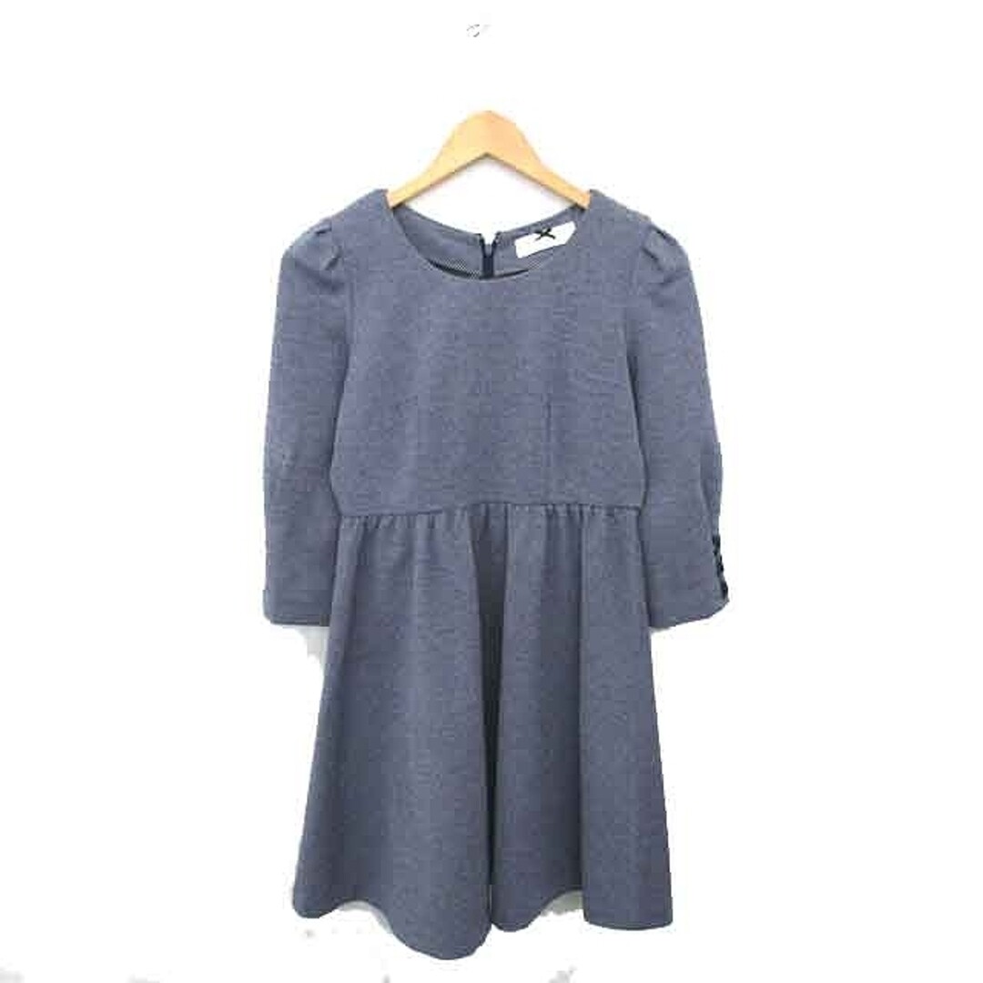 Supreme Lala Supreme.La.La. Dress Puff Pullover Knee Length 3 4 