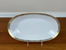 MCM Rosenthal Continental BLUE BAND GOLD LINES 9 ½” Relish Tray: EUC