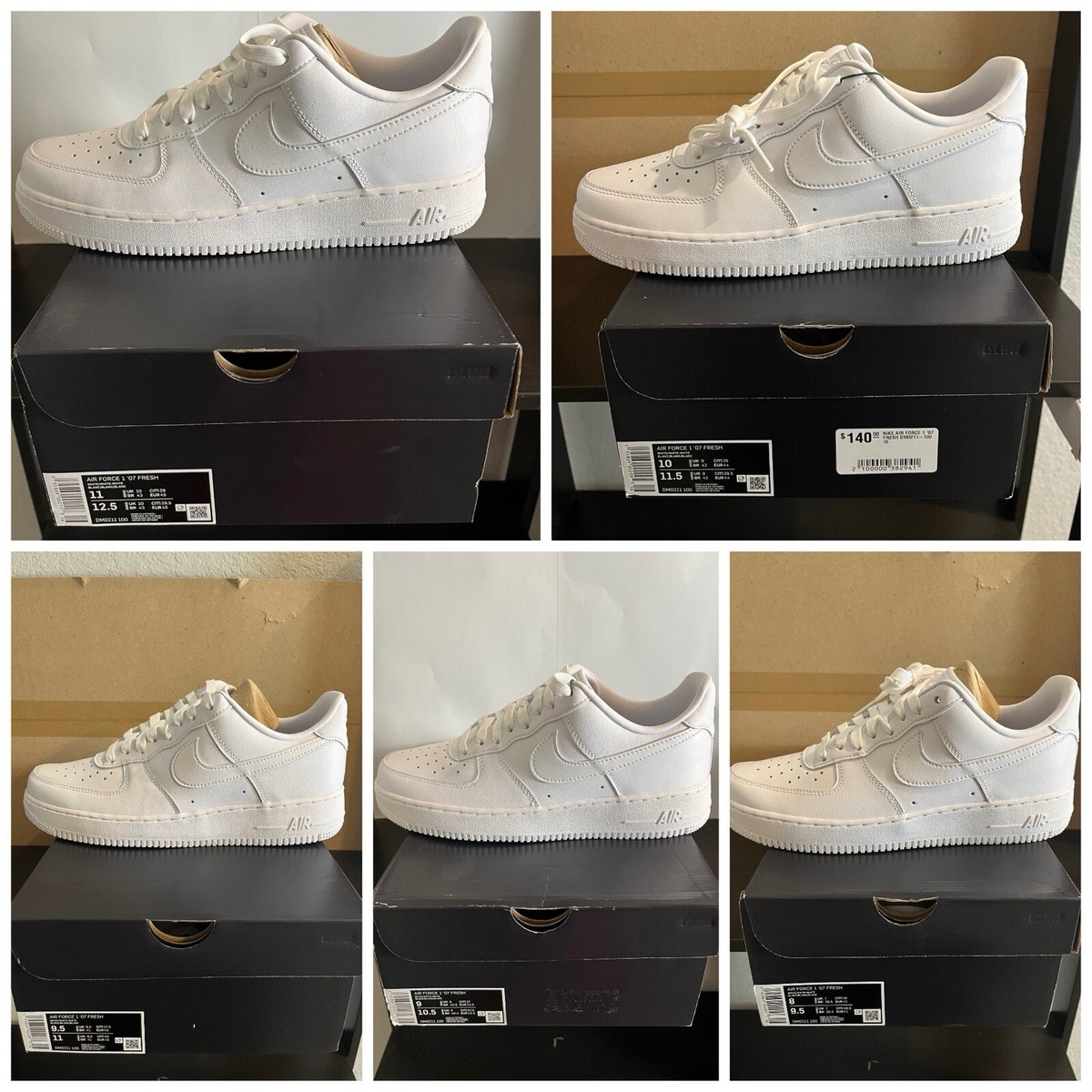 DS Men Size 10 - Nike Air Force 1 '07 Fresh | eBay