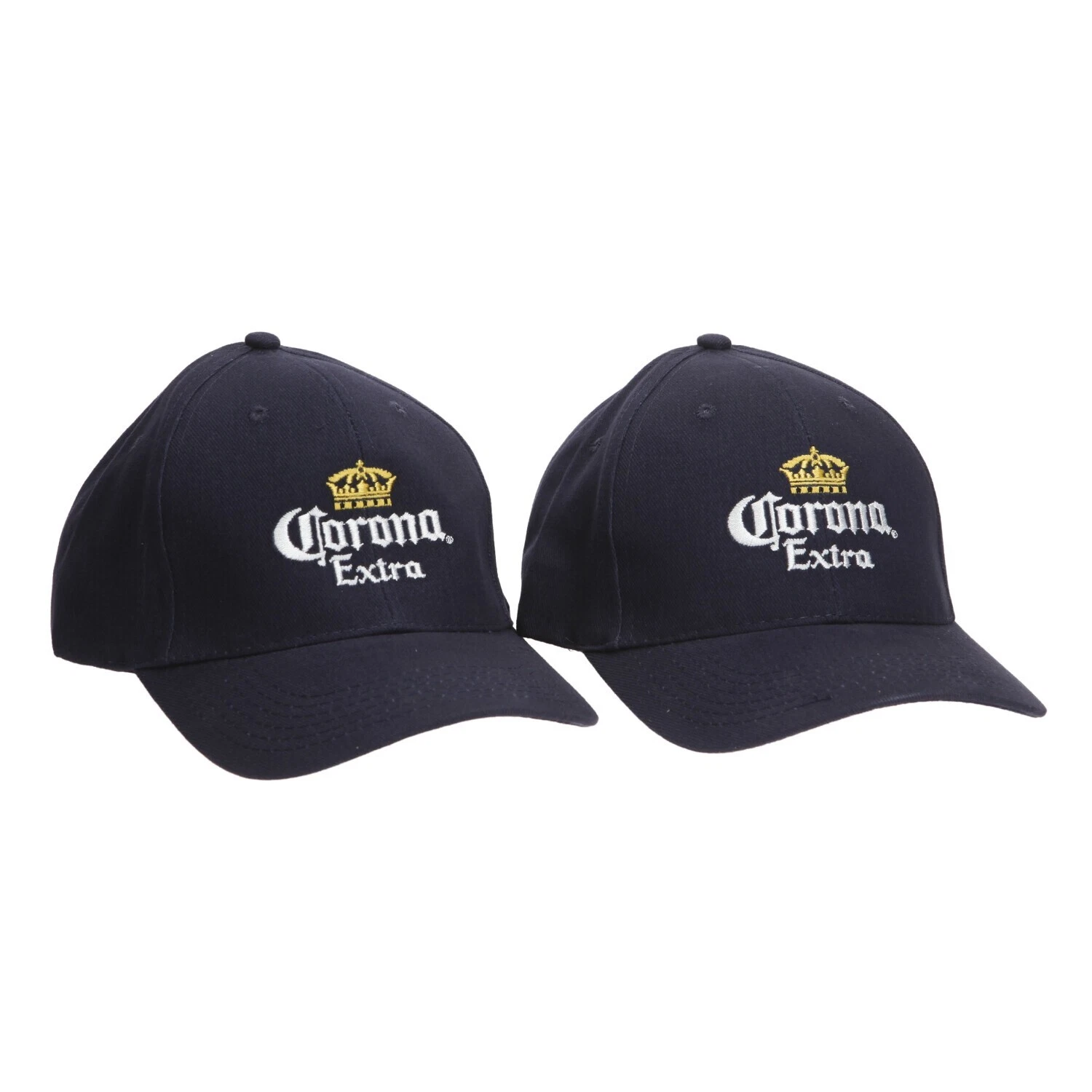 2 x CORONA Extra Baseball Cap. Adjustable. New with label. Collectables