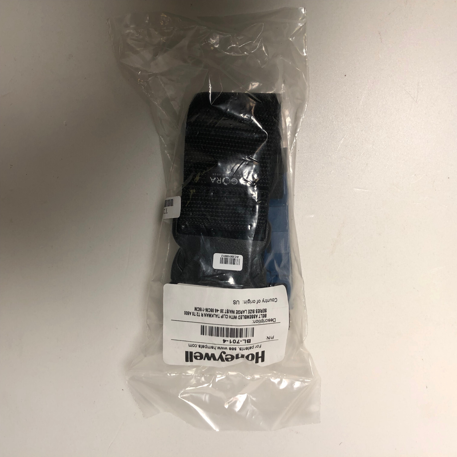 25 x Honeywell Belt Clip Vocollect Talkman T2 T5 A500 Waist 35"46" BL