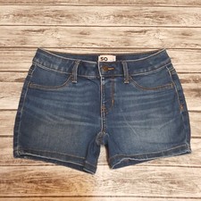 So Size 12 Womens Shorts Jean Low Rise Denim