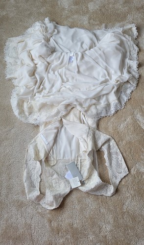 Wedding Dress Size 12/14 Lusan Mandongas, Vesper (Sample Gown). Dark Ivory - Picture 6 of 7