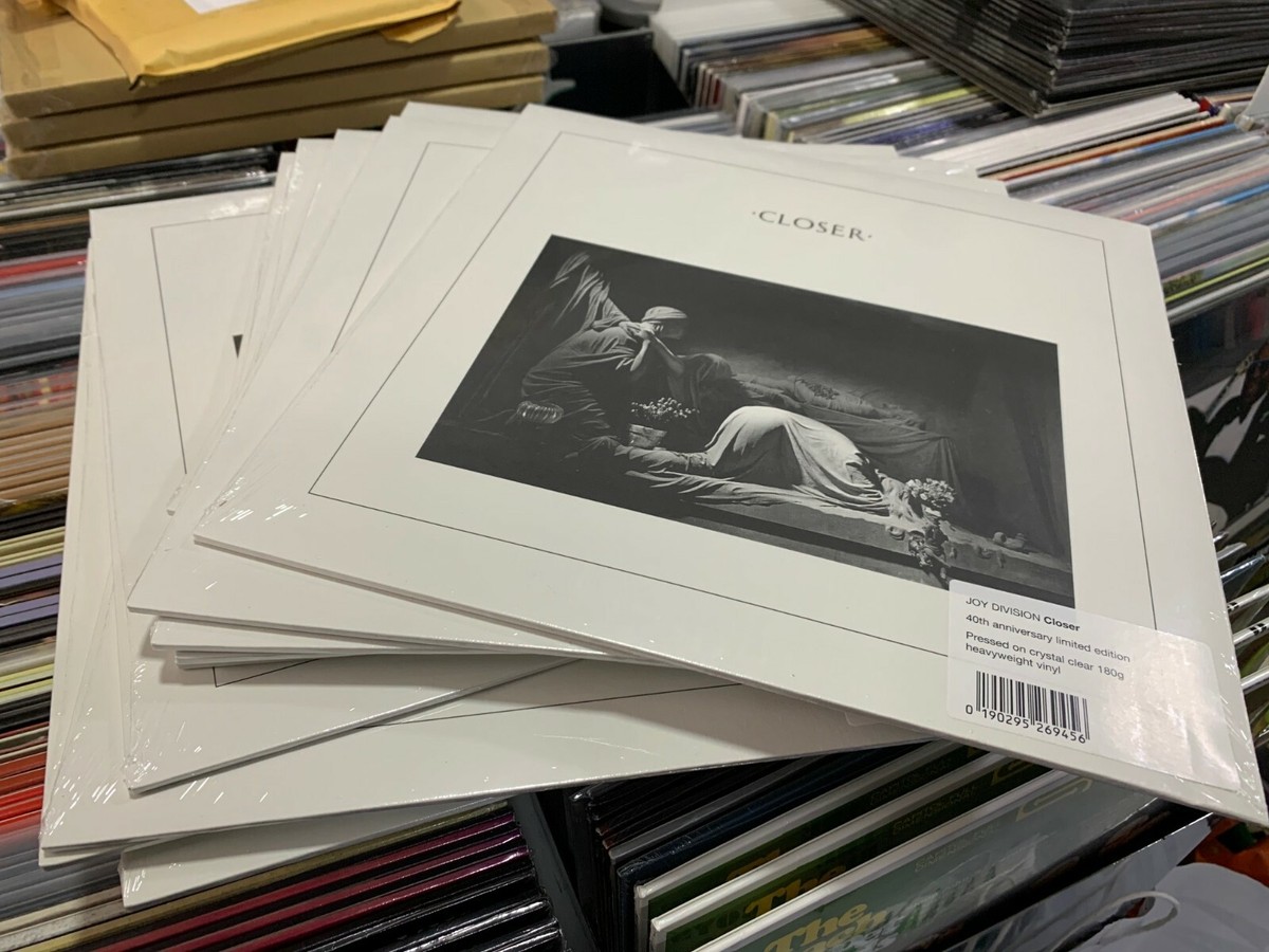 JOY DIVISION LP CLOSER 40TH ANNIVERSARY LIMITED EDITION CRYSTAL 
