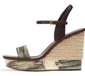 tory burch snakeskin wedges