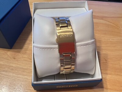 Seiko 100m Chronograph Cal. 6T63-00M8 R 2 Gold Tone Watch - Japan