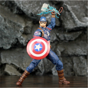 Details About Marvel Legends Captain America Avengers Endgame Worthy Action Figure Mijolnir