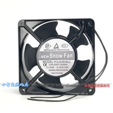 1pcs SNOWFAN YY12038HBL2 AC220V 12CM 12038 cooling fan