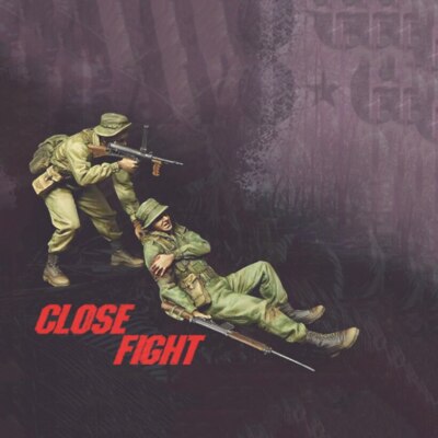 1/35 ANCIENT CREW INCLUDE 2 Resin figure Model kits Miniature Unassembled