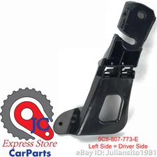 5C5807773E VOLKSWAGEN GENUINE OEM BEETLE LEFT HOLDER FOR COVER BUMPER