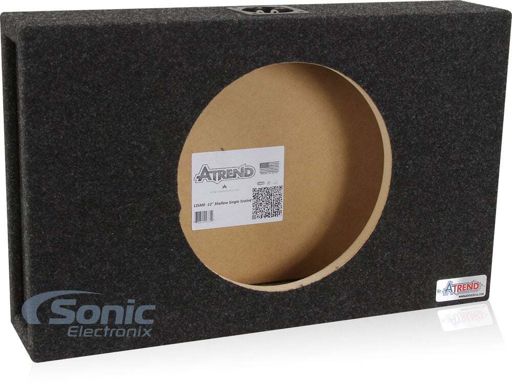 Ультратонкий герметичный корпус сабвуфера Atrend 12SME|12