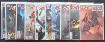 10x Red Sonja One-Shot (Versch. Nummern/Serien) - Dynamite USA - Z. 1