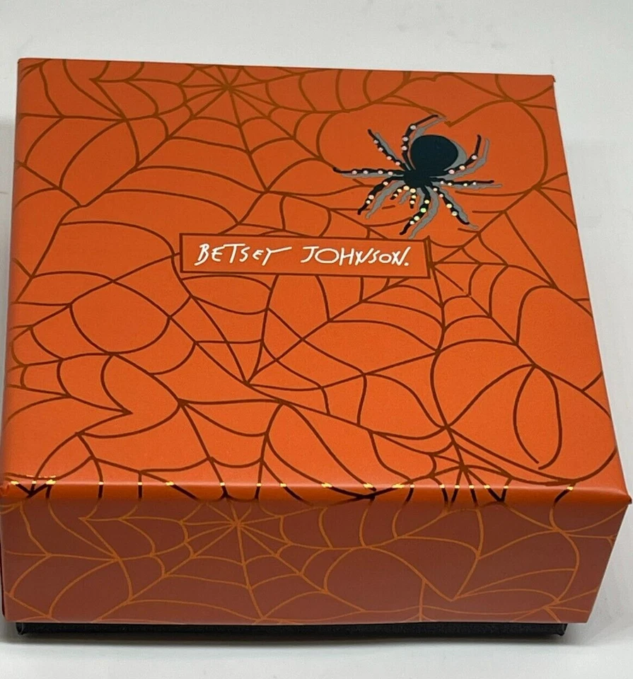 Pendientes colgantes Betsey Johnson Punk N Spice Ghost púrpura de Halloween Foto 4 de 4