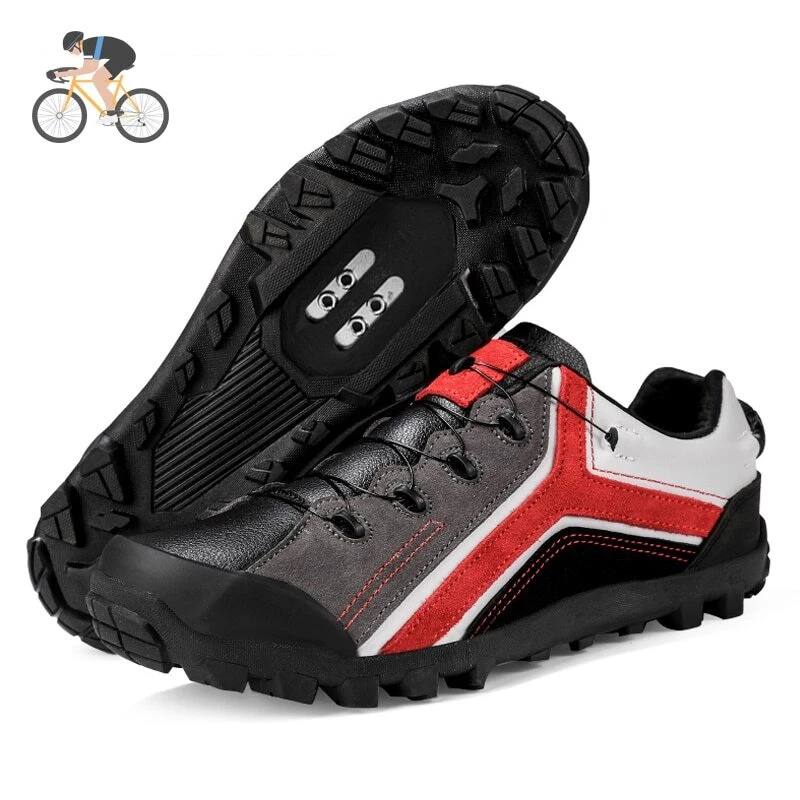 Leather mountain bike shoes 2025