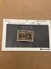 US Scott # 237 Unused 10-cent, Columbian Expo Nice stamp