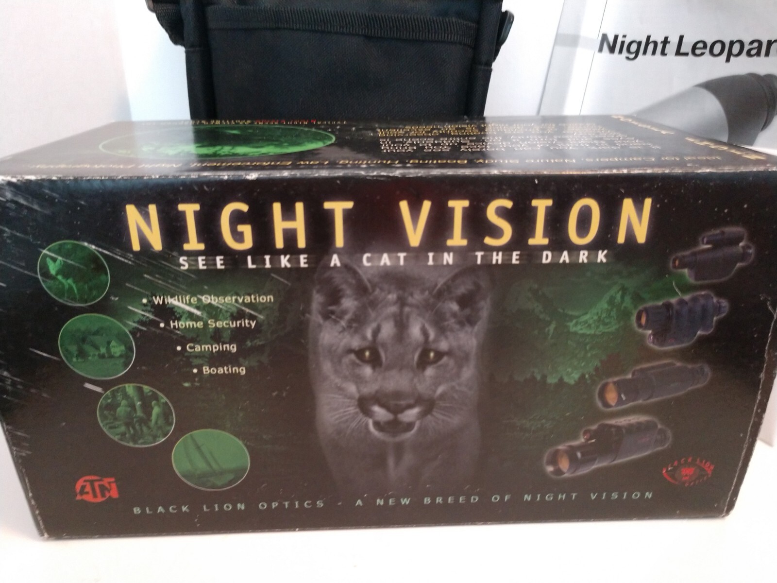 ATN Night Leopard Vision Spotting Scope 1st Gen 3X Lens Infra Red US