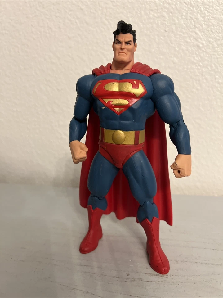 "FIGURA DE ACCIÓN SUPERMAN LIGA DE LA JUSTICIA DC UNIVERSE 7,2"" JUGUETE DE PVC SÓLIDO DC COMICS Foto 3 de 4