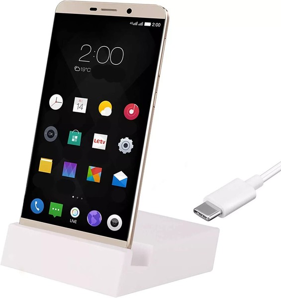Usb 3.1 Typ C Ladestation FüR PENG6 LadegeräT Docking Station Weiß-image
