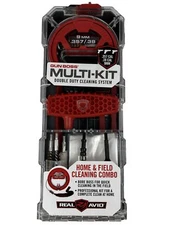 Real Avid Gun Boss .357, .38, 9MM Multi-Kit Double Duty Home And Field Cleaning