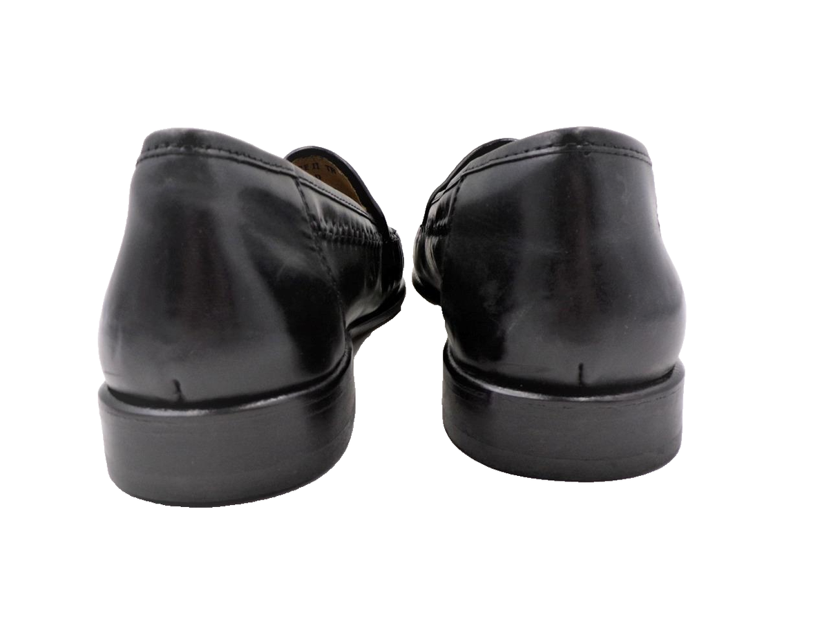 Sandro Moscoloni Lance Black Leather Slip On Loafers Mens US 7.5 Made In Spain Patent leather loafers in Black for Men | Sandro Paris main image 4