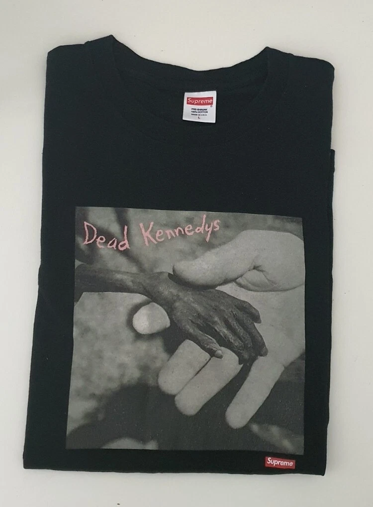 Rare SS14 Supreme X Dead Kennedys Tee Noir Taille L T Shirt