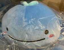 San-X Jinbesan Whale Shark Super Mochi Mochi Stuffed Toy S Size Plush Doll 601