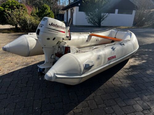 Schlauchboot Suzumar mit Johnson-Motor gebraucht, TOP -Zustand - Bild 11 von 13
