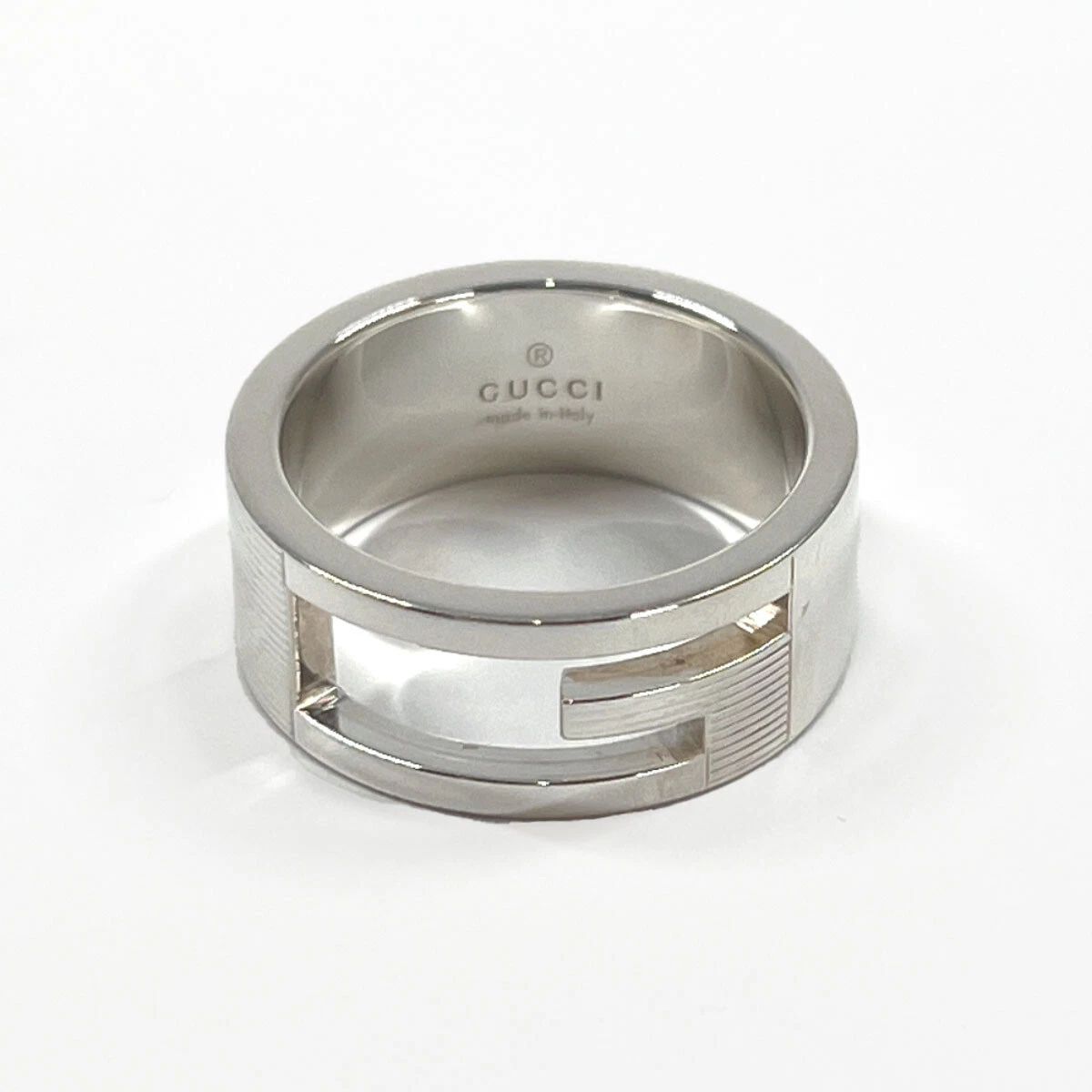 Gucci silver ring clearance womens