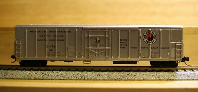 N Scale NPR 57' Mechanical Reefer /kEYSTONE WFE #801  RN-18815-4  RED CABOOSE F