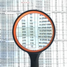 Large Magnifying Glass 3" Inch 3x, Glass Lens, Soft Handheld Reading Magnifier