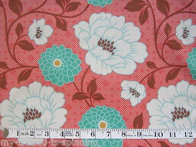 Free Spirit Joel Dewberry Floral 100% Cotton Patchwork Quilting Crafts Fabric
