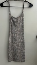 Pretty Little Thing Animal Print Mini Dress Size 4