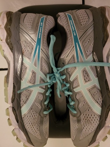 Asics size 9 Teal/Silver Fluidride Gel-Superion Dynamic Duomax | eBay