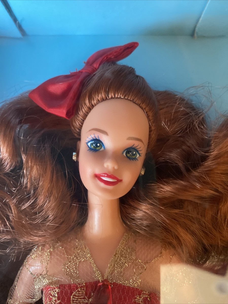 Vintage 1992 Barbie Doll Radiant In Red Mattel Special Edition
