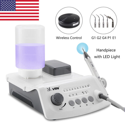 Dental Digital Control Ultraschall Scaler mit LED Handstück Spitzen Flaschen VRN-A8 - Bild 7 von 21