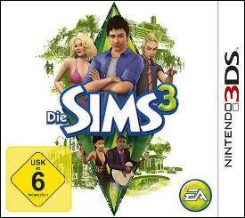 Nintendo 3DS DIE SIMS 3 KOMPLETT DEUTSCH GuterZust.