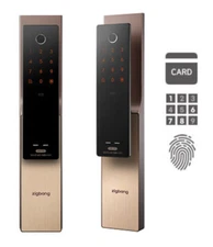 SAMSUNG Zigbang SHP-P52H Plus Push Pull Digital Smart Door Lock with RF Key